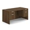 Officesource 29.50'' H, Modern Walnut, 60.00'' W X DBLHDOS103MW - alternate 1
